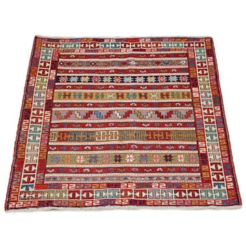 Persisk Matta Arkiio Varni Ardebil Kelim 108x142