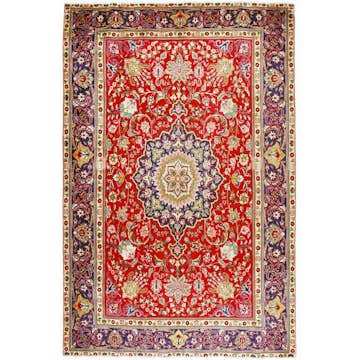 Persisk Matta Arkiio Tabriz Patina 235x350