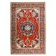 Persisk Matta Arkiio Tabriz Patina Röd/Mörkblå 195x295