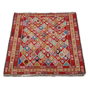 Persisk Matta Arkiio Varni Ardebil Kelim 106x142