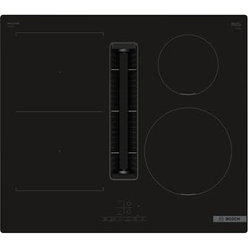Induktionshäll Bosch PVS611B16E Serie 4 med Inbyggd Fläkt 60 cm med TouchSelect-styrning