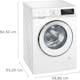 Tvättmaskin Siemens WG42G2ZLDN iQ500 9 kg