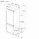 Kyl/Frys Bosch KIV87VFE0 Serie 4 Integrerad