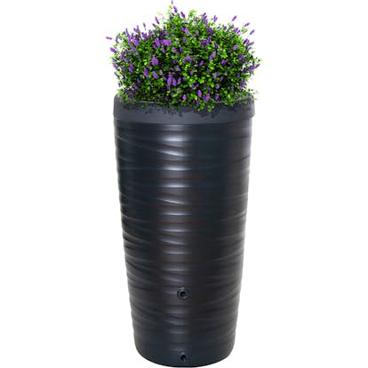 Regntunna Greenline med Lock 240L Antracit