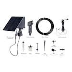 Solcellsdrivet Droppbevattningssystem Greenline EcoAqua S20/40 för Trädgården