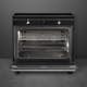 Induktionsspis Smeg CX91IMBL Svart 90cm med Varmluft och Timerfunktion