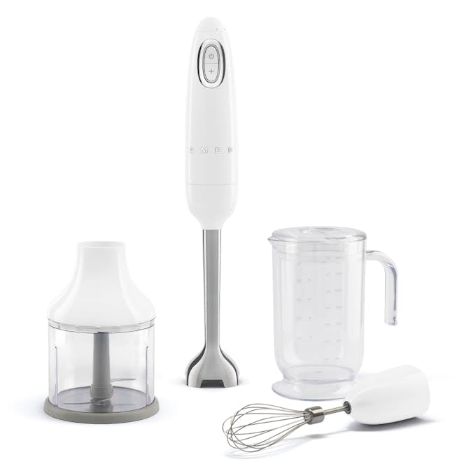 Stavmixer Smeg HBF03WHEU med Tillbehör