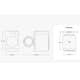 Tvätt/Torkmaskin Samsung WD18DB8995BZT2