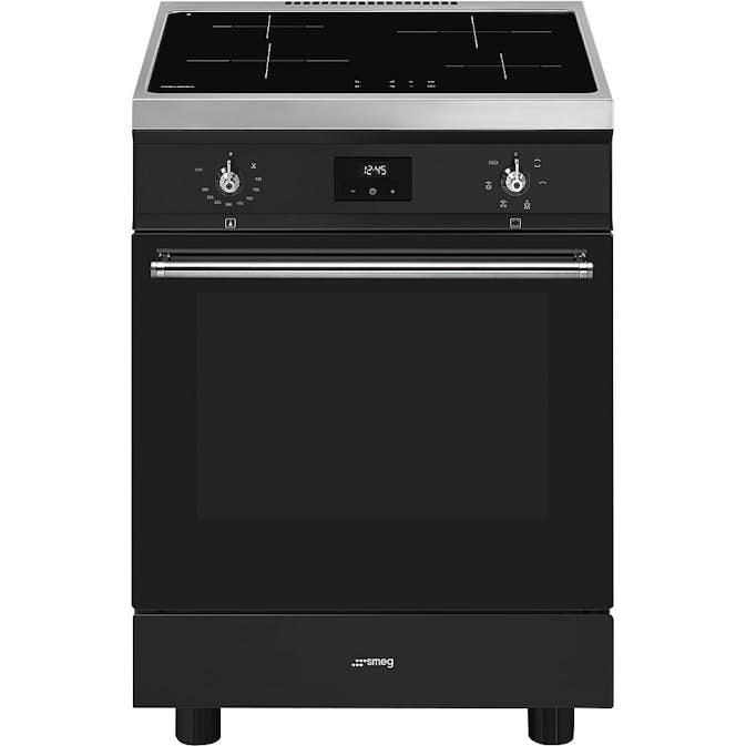 Induktionsspis Smeg C6IMMBT2 Svart Spis med Induktionshäll