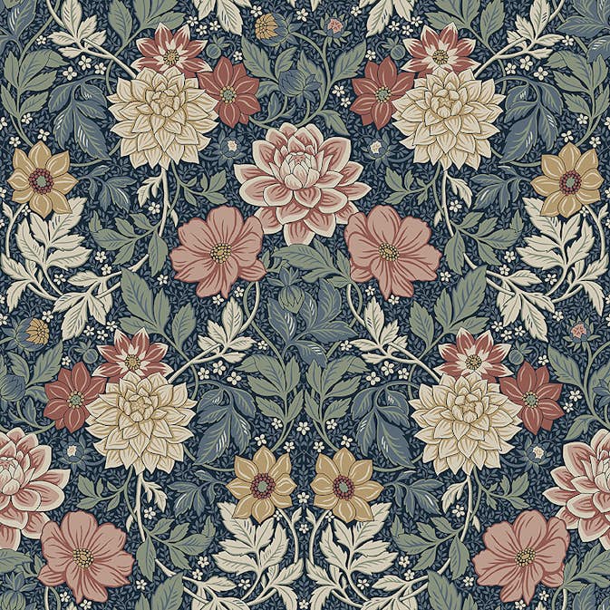 Tapet Boråstapeter Falsterbo III Dahlia Garden 7690
