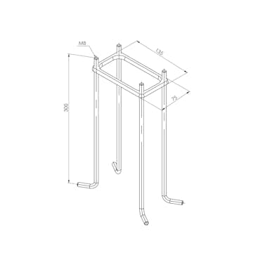 Ingjutningsfäste Norlys Namsos