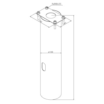 Adapter Norlys till Fundament