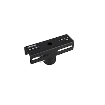 Stolptopp Hide-a-lite Linjär 1-2 Arm Svart