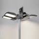 Stolptopp Hide-a-lite Linjär 2-4 Arm Svart