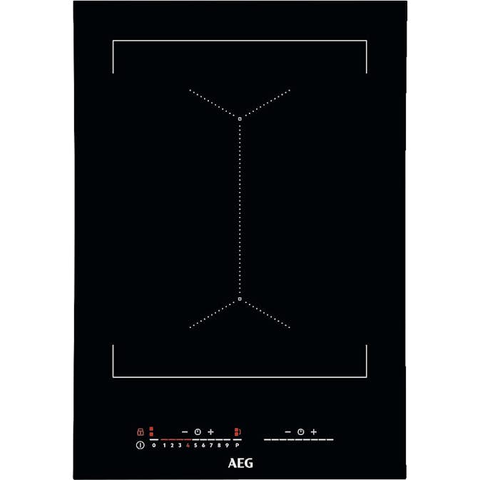 Induktionshäll AEG IKE42640KB Svart med Bridgefunktion och ActiveTouch