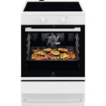 Induktionsspis Electrolux LKI64001NW med Hob2Hood och Smarta Funktioner