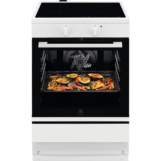 Induktionsspis Electrolux LKI64001NW med Hob2Hood och Smarta Funktioner