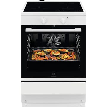 Induktionsspis Electrolux LKI64001SW med Hob2Hood och flernivåsmatlagning