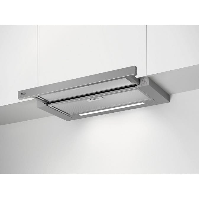 Frihängande Köksfläkt AEG DPE5650M ExtractionTech Rostfri