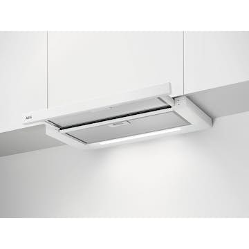 Frihängande Köksfläkt AEG DPE5650W ExtractionTech Plus Vit