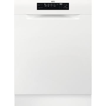 Integrerad Diskmaskin AEG FBB63647PW Helintegrerad 60 cm Vit