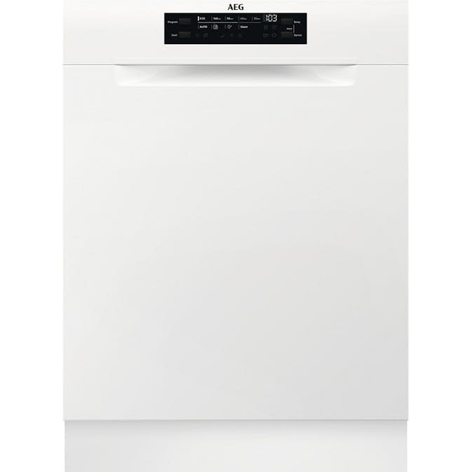 Integrerad Diskmaskin AEG FBB63647PW Helintegrerad 60 cm Vit