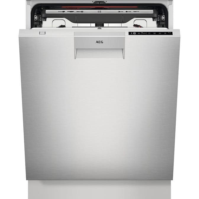 Integrerad Diskmaskin AEG FBB84707PM Rostfri 60 cm med SprayZone och SatelliteClean
