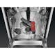 Integrerad Diskmaskin AEG FFB73507ZM 45 cm Rostfri