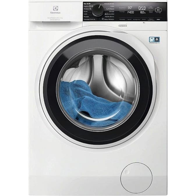 Frontmatad Tvättmaskin Electrolux EFI743S14S SteamCare Vit