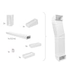 Half Piping Kit Electrolux för Induktionshällar