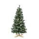 Plastgran Nordic Winter Konstgjord Julgran Alex med LED-Belysning och Träfot