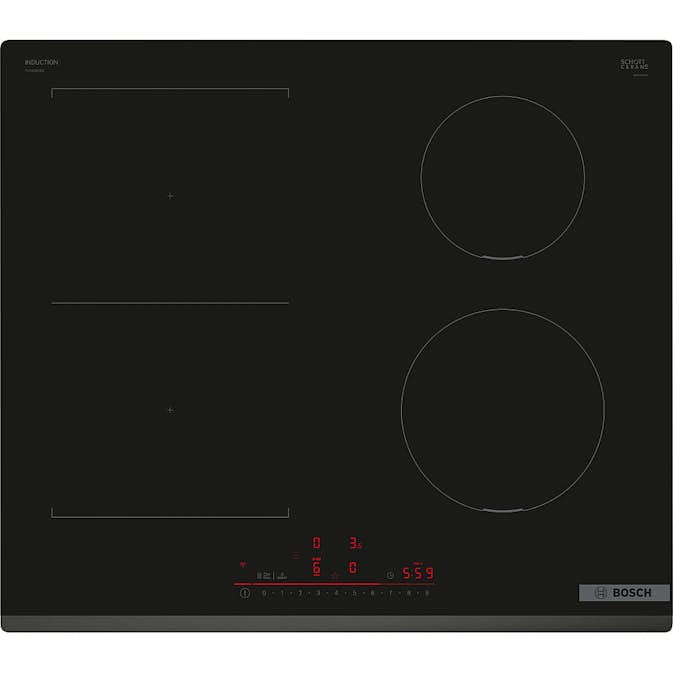 Induktionshäll BOSCH Serie 6 PVS631HB1E Svart Automatisk Fläkt