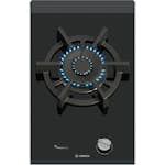 Gashäll BOSCH Serie 8 PRA3A6I10 Svart Glaskeramik 30cm med Flameselect och Diskmaskinssäkra Stöd