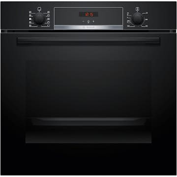Inbyggnadsugn BOSCH HQA534BB3 Serie 4 Svart med Ångfunktion och Avancerad Varmluftsteknik