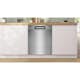 Underbyggd Diskmaskin BOSCH Serie 2 SMU2HVS02E Rostfri med Home Connect