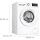 Frontmatad Tvättmaskin BOSCH Serie 6 WGG254ZASN