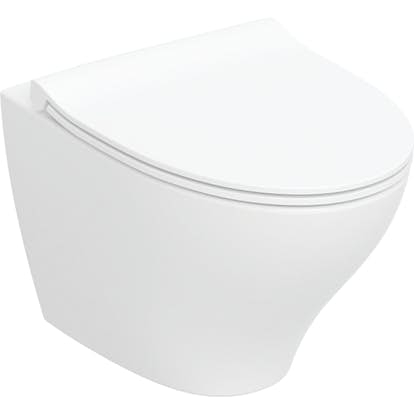 Vägghängd Toalettstol Ifö Spira Modern Rimfree