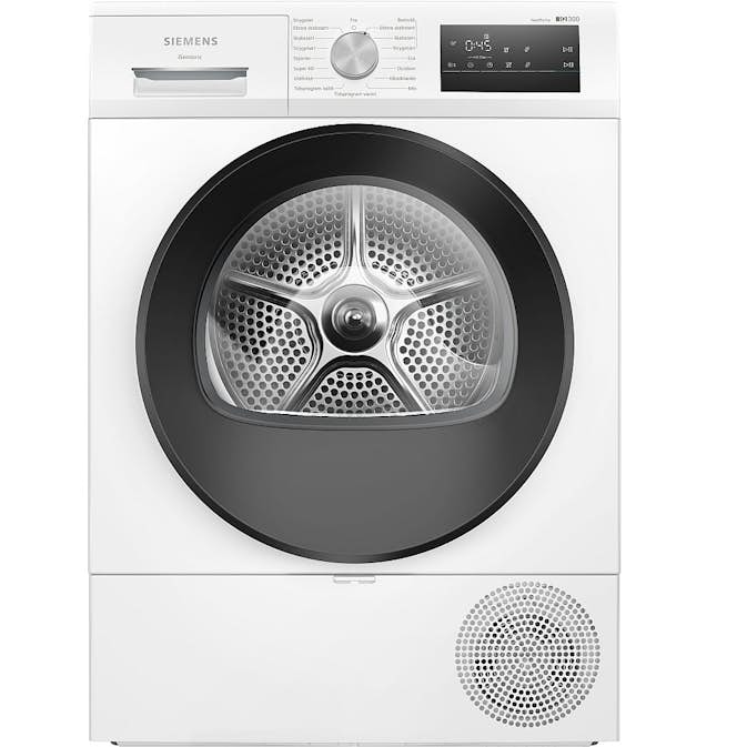 Värmepumpstumlare Siemens iQ300 WT45HV0EDN Energisnål Vit