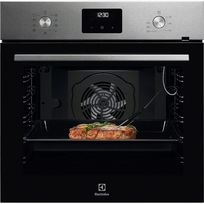 Inbyggnadsugn Electrolux COB402X SenseCook® Svart med Smart Matlagningstermometer