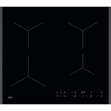 Induktionshäll AEG TN64IA00FB 5000 Basic Svart Med Automatisk Justering Av Fläkt