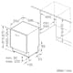 Integrerad Diskmaskin BOSCH Serie 4 SMV4HTX03E med Smart Uppkoppling