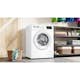 Frontmatad Tvättmaskin BOSCH WAN28020SN Serie 4 Vit