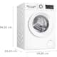 Frontmatad Tvättmaskin BOSCH Serie 6 WGG254FTSN 10kg Automatisk Dosering