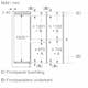 Integrerad Kyl & Frys BOSCH Serie 2 KBN96NSE0 XXL med Två Kylsystem För Optimal Nedkylning