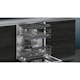 Underbyggd Diskmaskin Siemens SN15ZS01CS iQ500 Rostfri med Home Connect