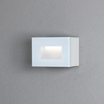 Vägglykta Gnosjö Konstsmide Chieri 4W LED Rektangulär