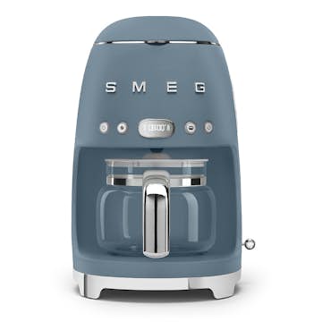 Kaffebryggare Smeg DCF02SBMEU Retrodesign Matt Storm Blå