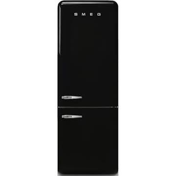 Fristående Kyl/Frys Smeg FAB38RBL6 Retro Svart Högerhängd med No Frost