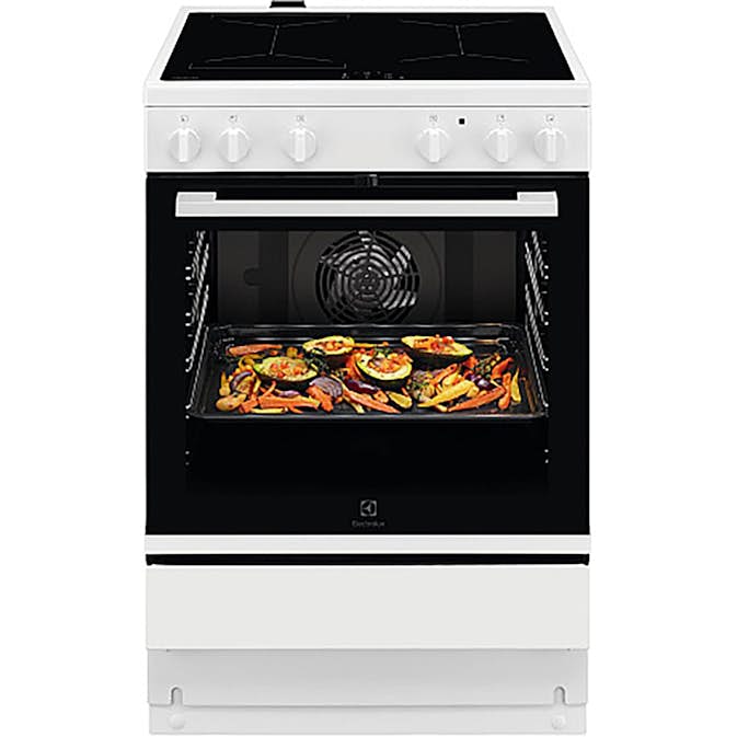 Induktionsspis Electrolux LKI64402SW med Varmluft