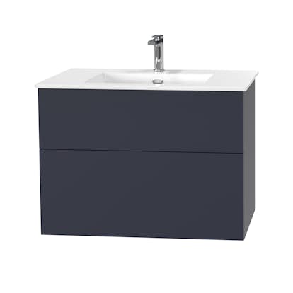 Tvättställsskåp Miller Badrum City 80 för Heltäckande Tvättställ